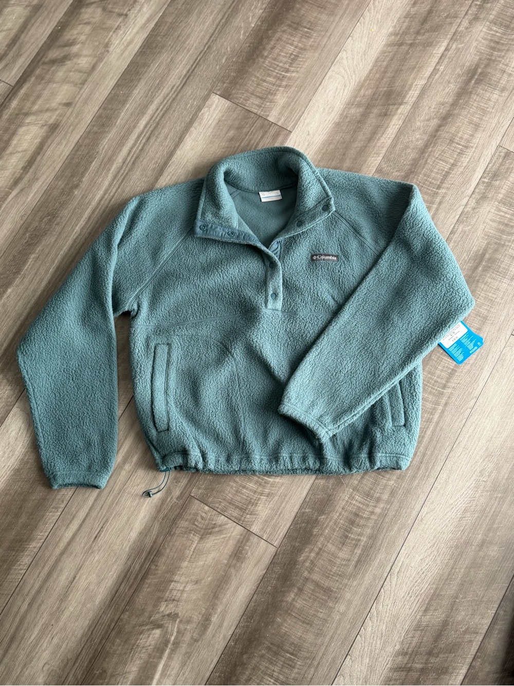 Columbia Women’s Jasper Ridge Pebbled Fleece Half Snap Pullover NWT Outdoors